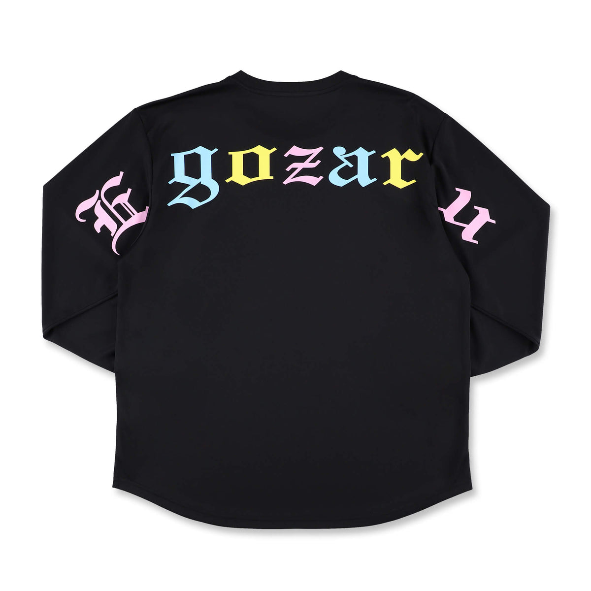 マルチカラーオーバーサイズドロングスリーブTシャツ(EZBH)