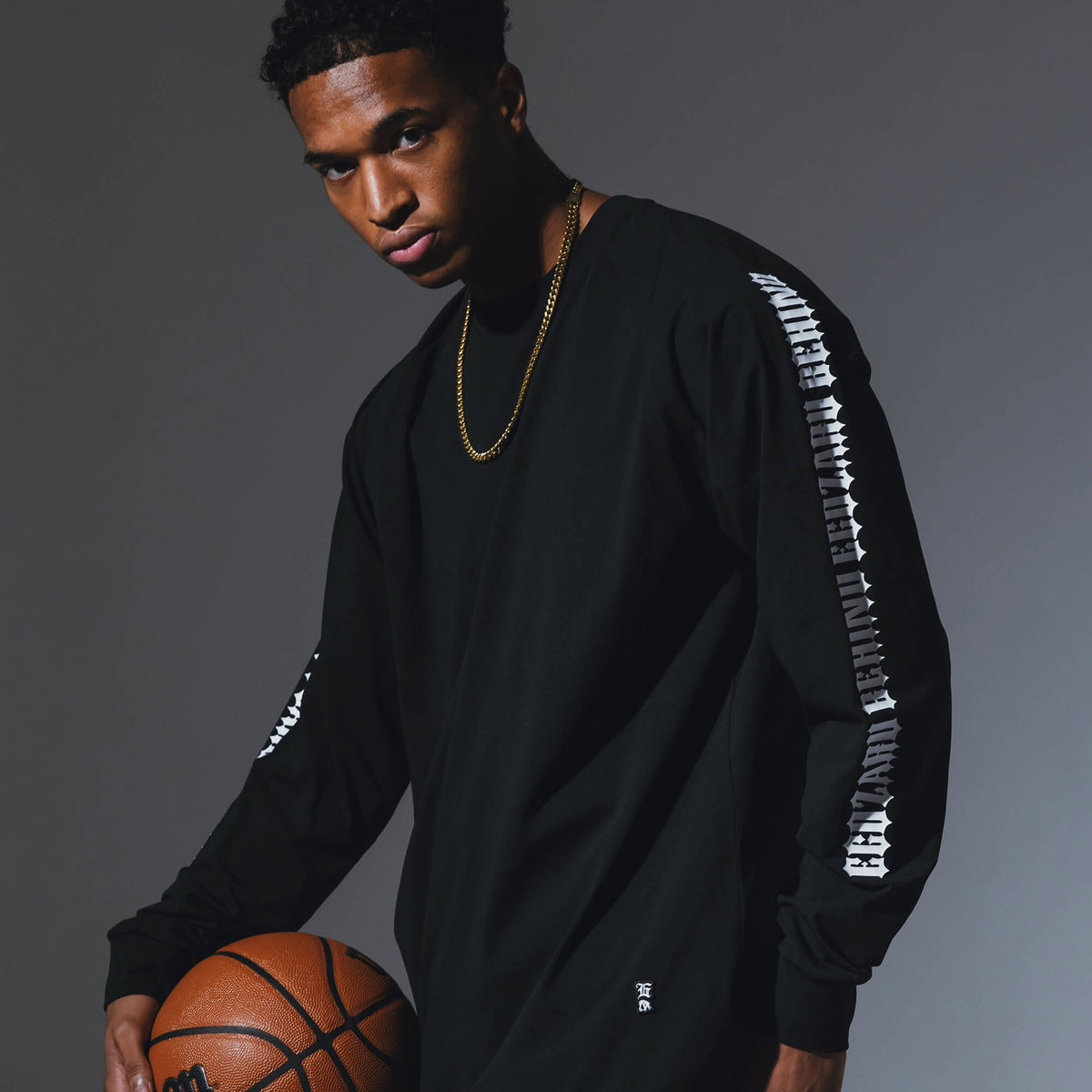 Sleeve Oversized Long Sleeve T-shirt (EZBH)