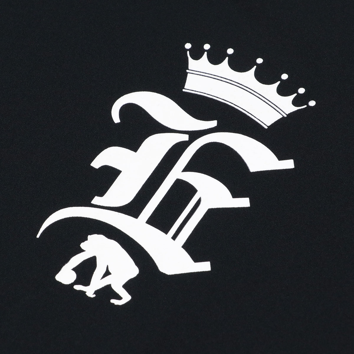 Crown Oversized Long Sleeve T-shirt (EZBH)