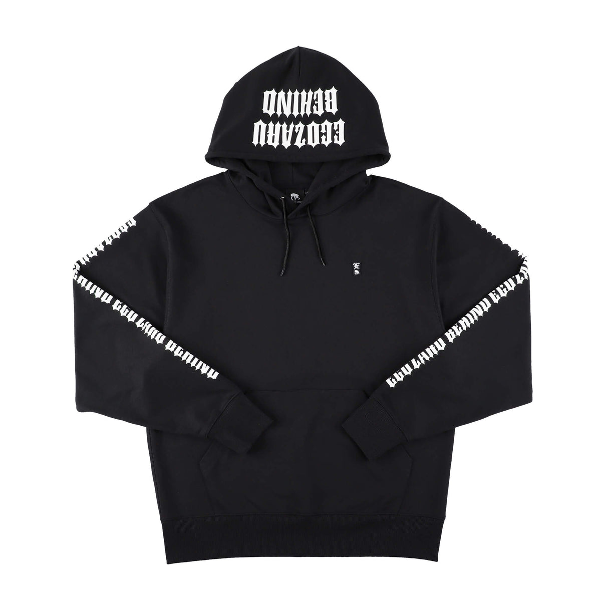 Sleeve oversized sweatshirt parka (EZBH)