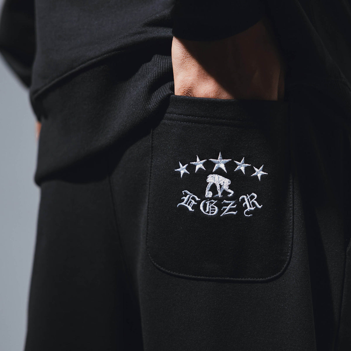 Side oversized sweat pants (EZBH)