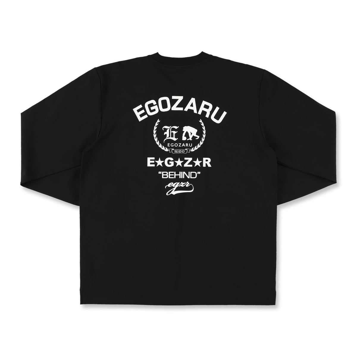 Eエンブレム オーバーサイズド ロングスリーブTシャツ(EZBH)