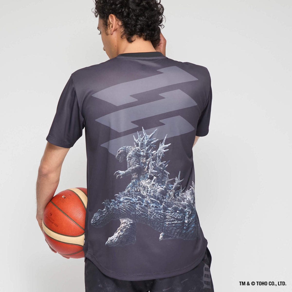 GODZILLA & EGOZARU バックプリント Tシャツ