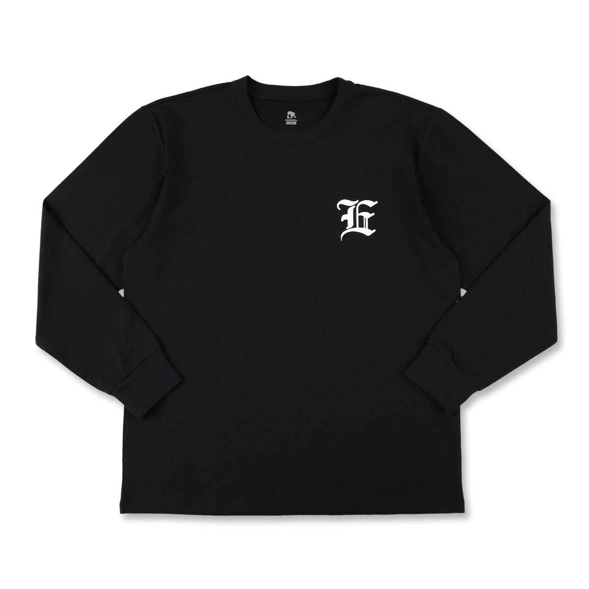 エンブレム オーバーサイズド コットンロングスリーブTシャツ(EZBH)