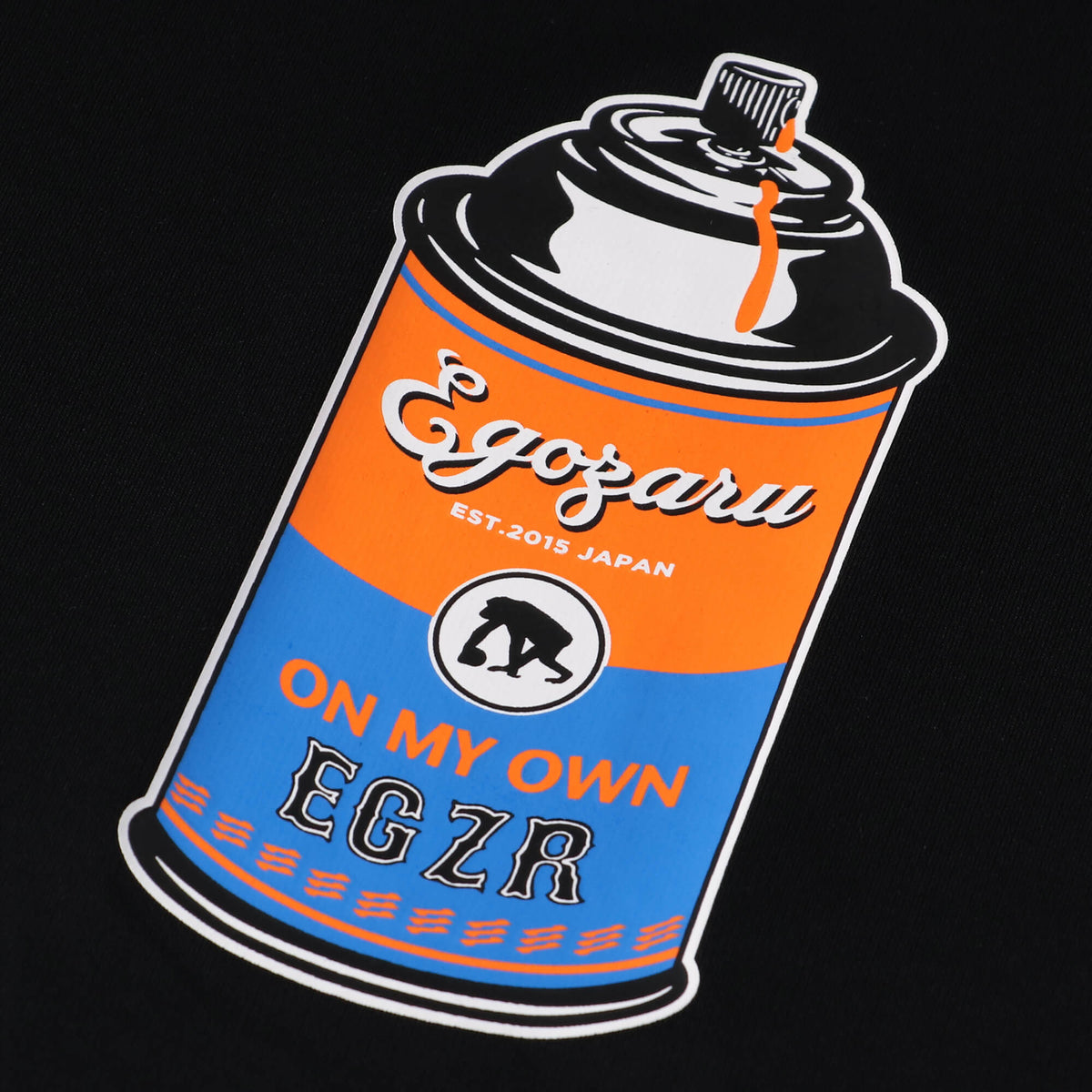 Spray Marking Long Sleeve T-shirt