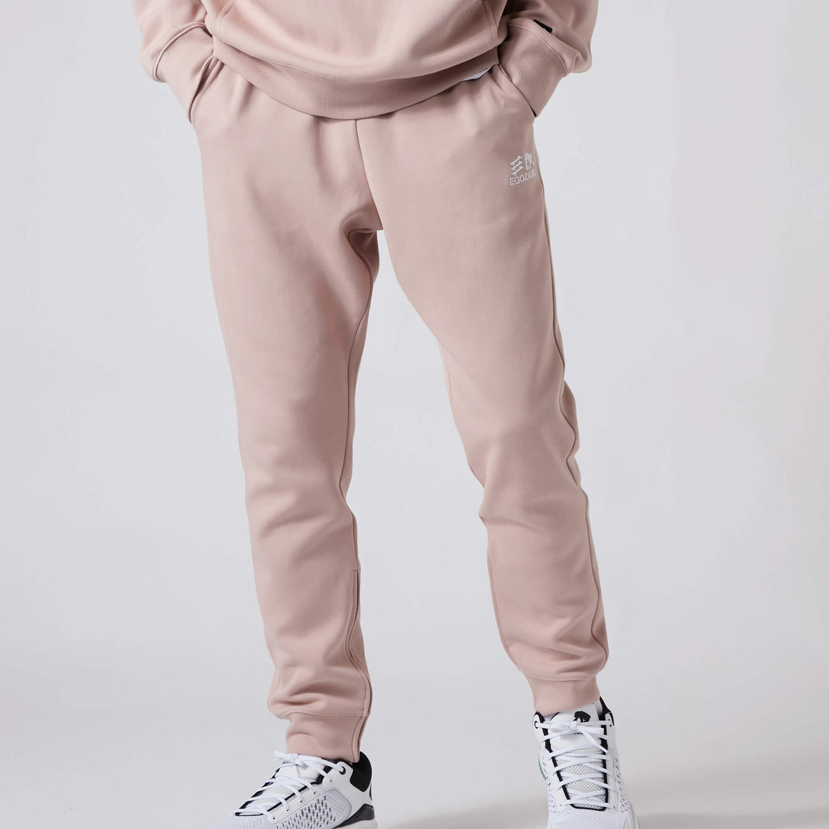 Double-faced sweatshirt jogger pants