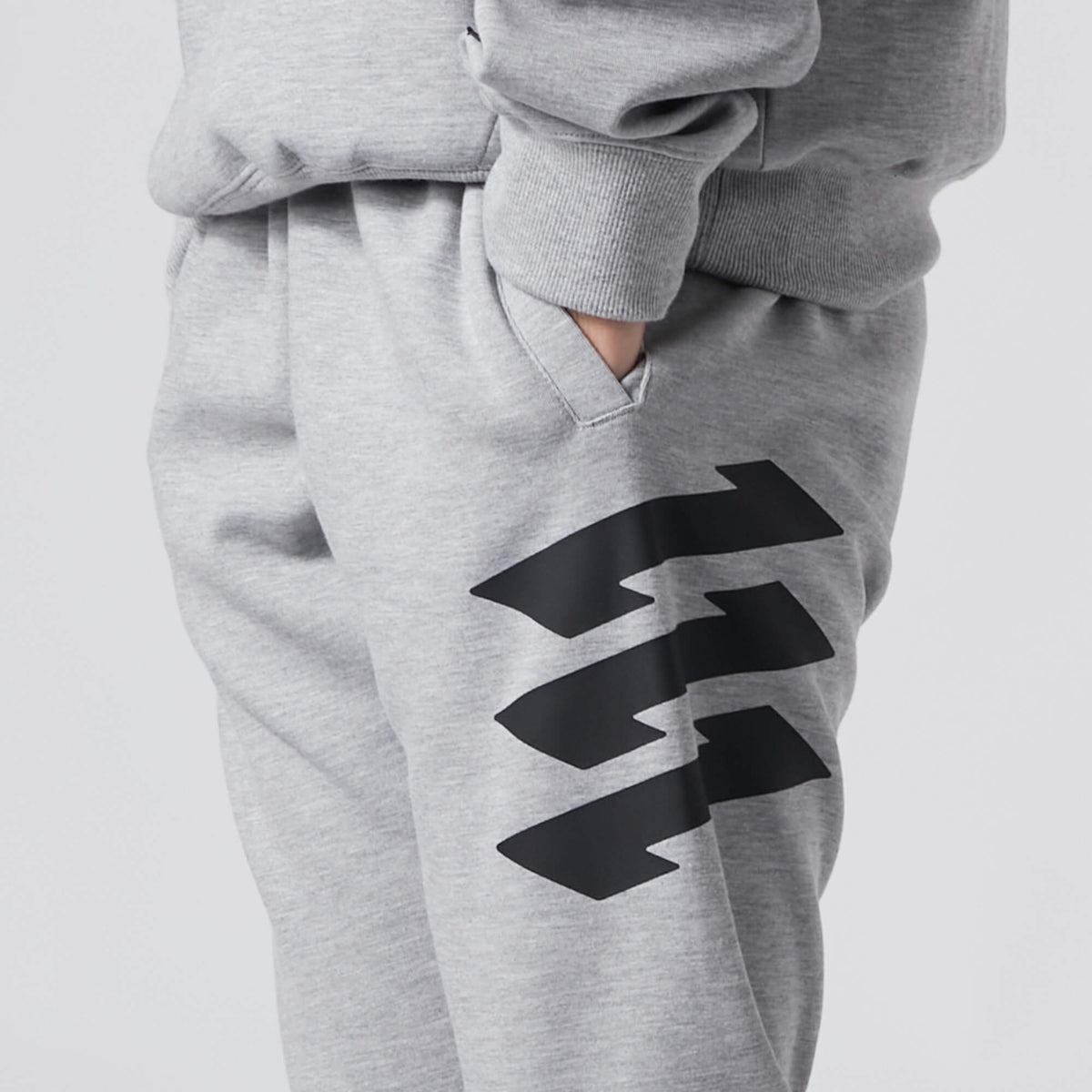 Double-faced side seamless jogger pants