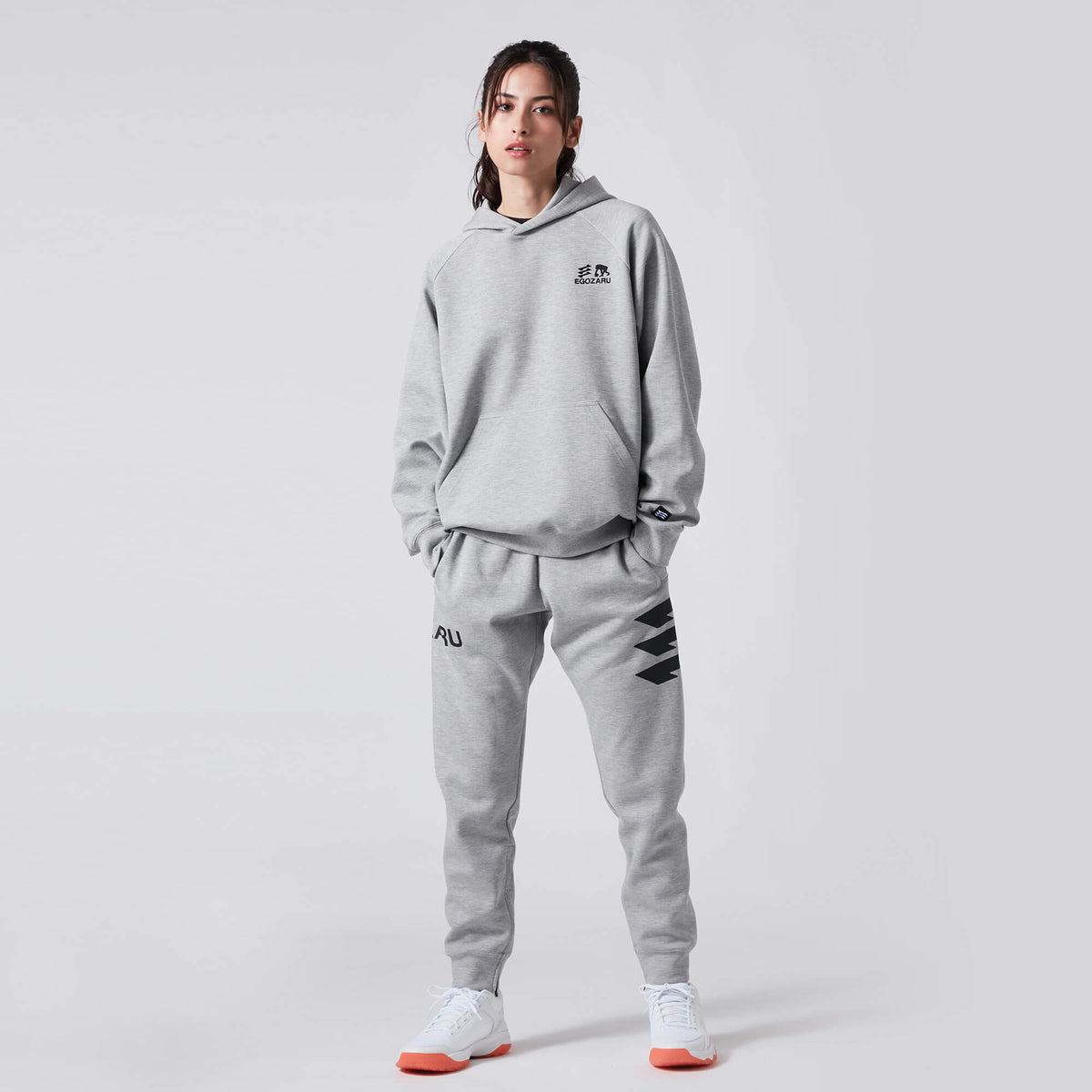Double-faced side seamless jogger pants