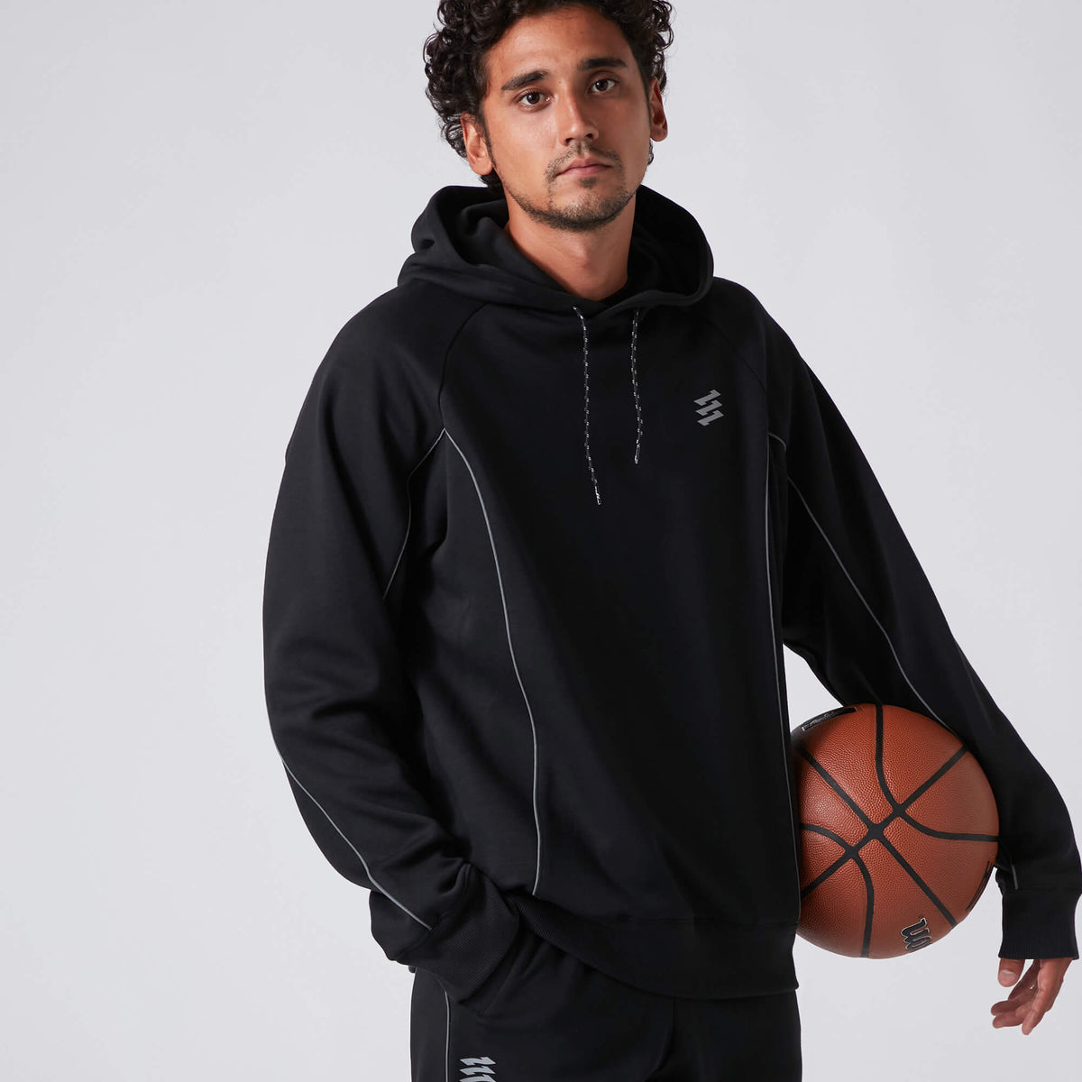 Double-faced Reflective Line Parka