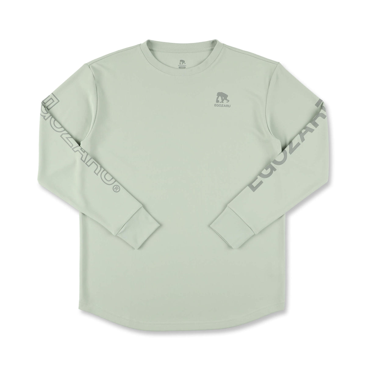 ワンサイドラインスリーブロゴ ロングスリーブTシャツ