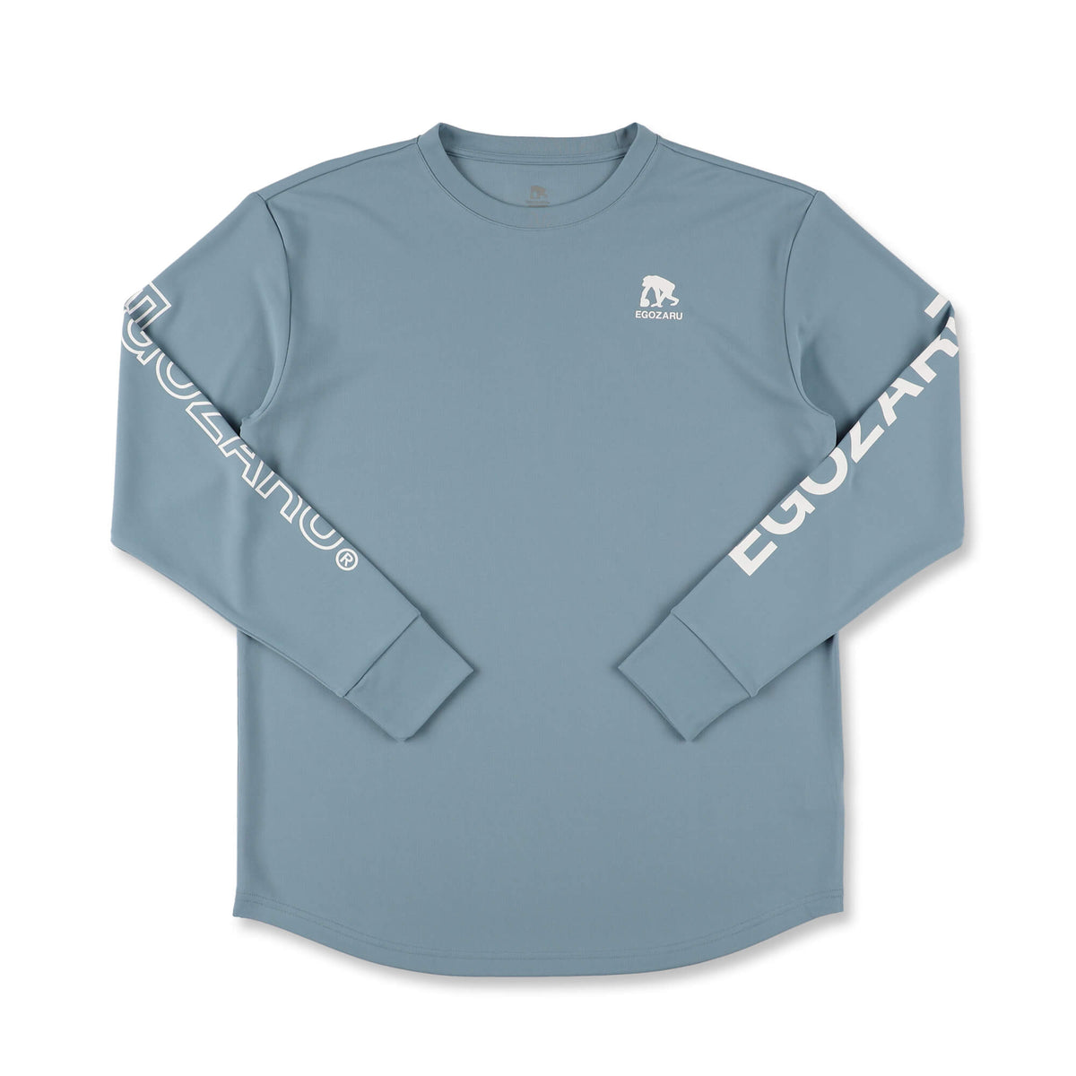 ワンサイドラインスリーブロゴ ロングスリーブTシャツ