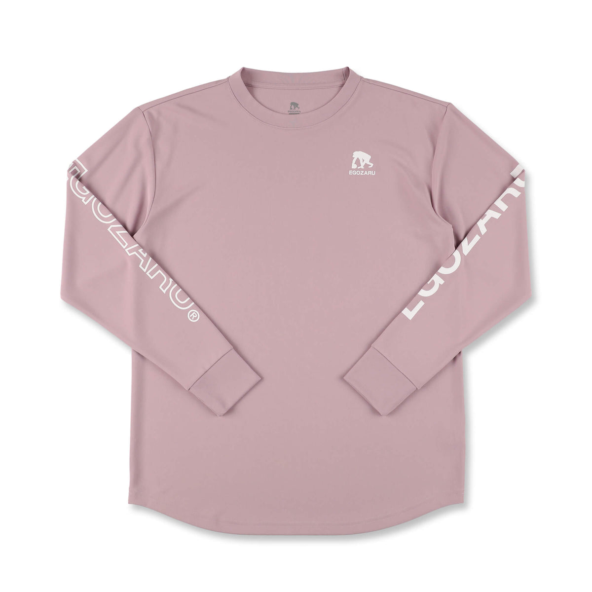ワンサイドラインスリーブロゴ ロングスリーブTシャツ