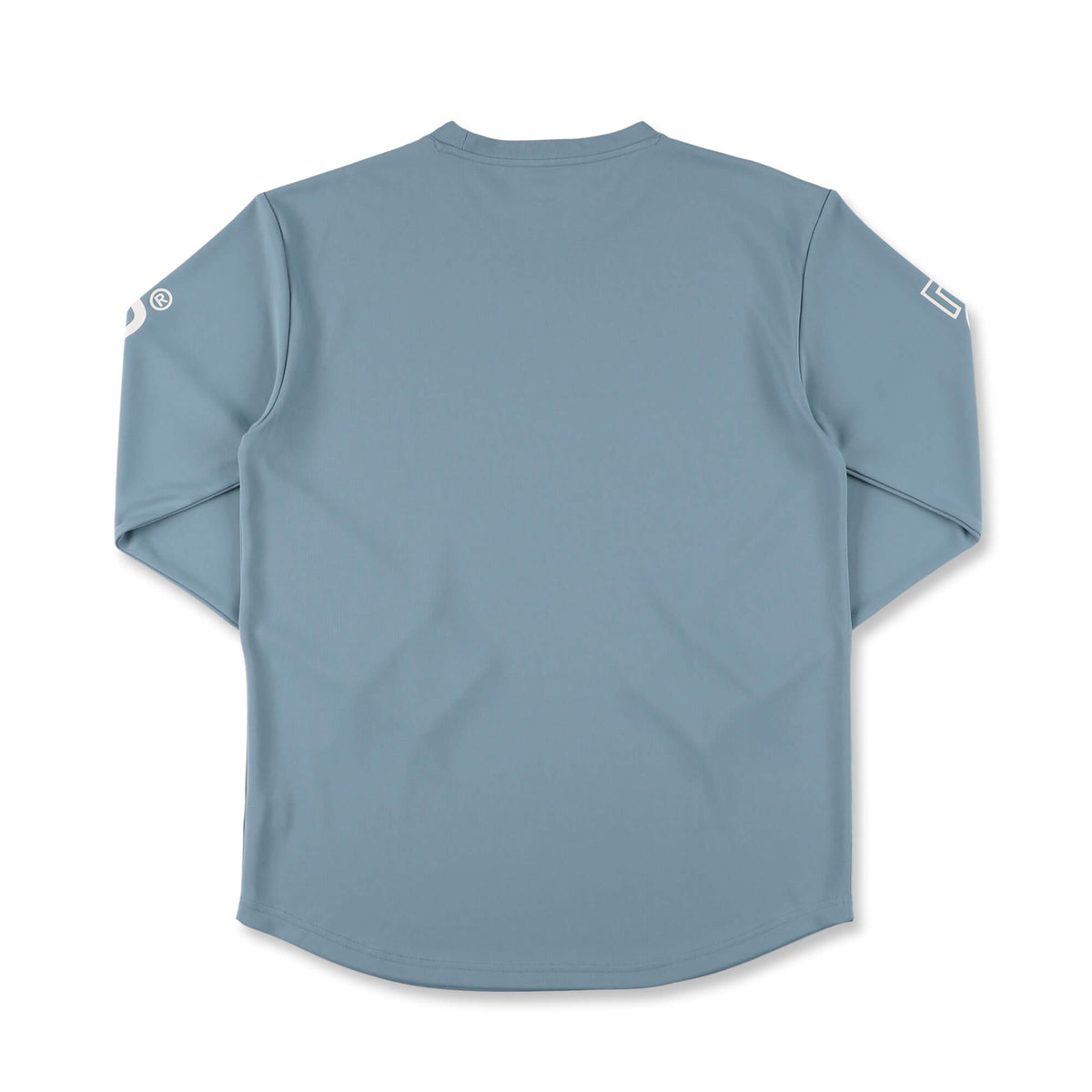 ワンサイドラインスリーブロゴ ロングスリーブTシャツ