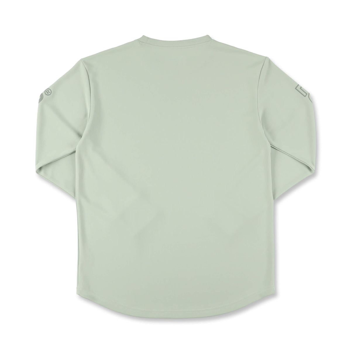 ワンサイドラインスリーブロゴ ロングスリーブTシャツ