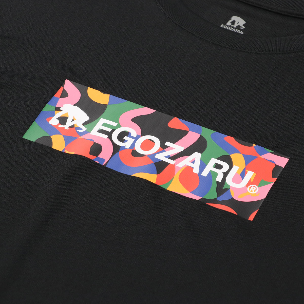 Pop Pattern Box Logo Long Sleeve T-Shirt