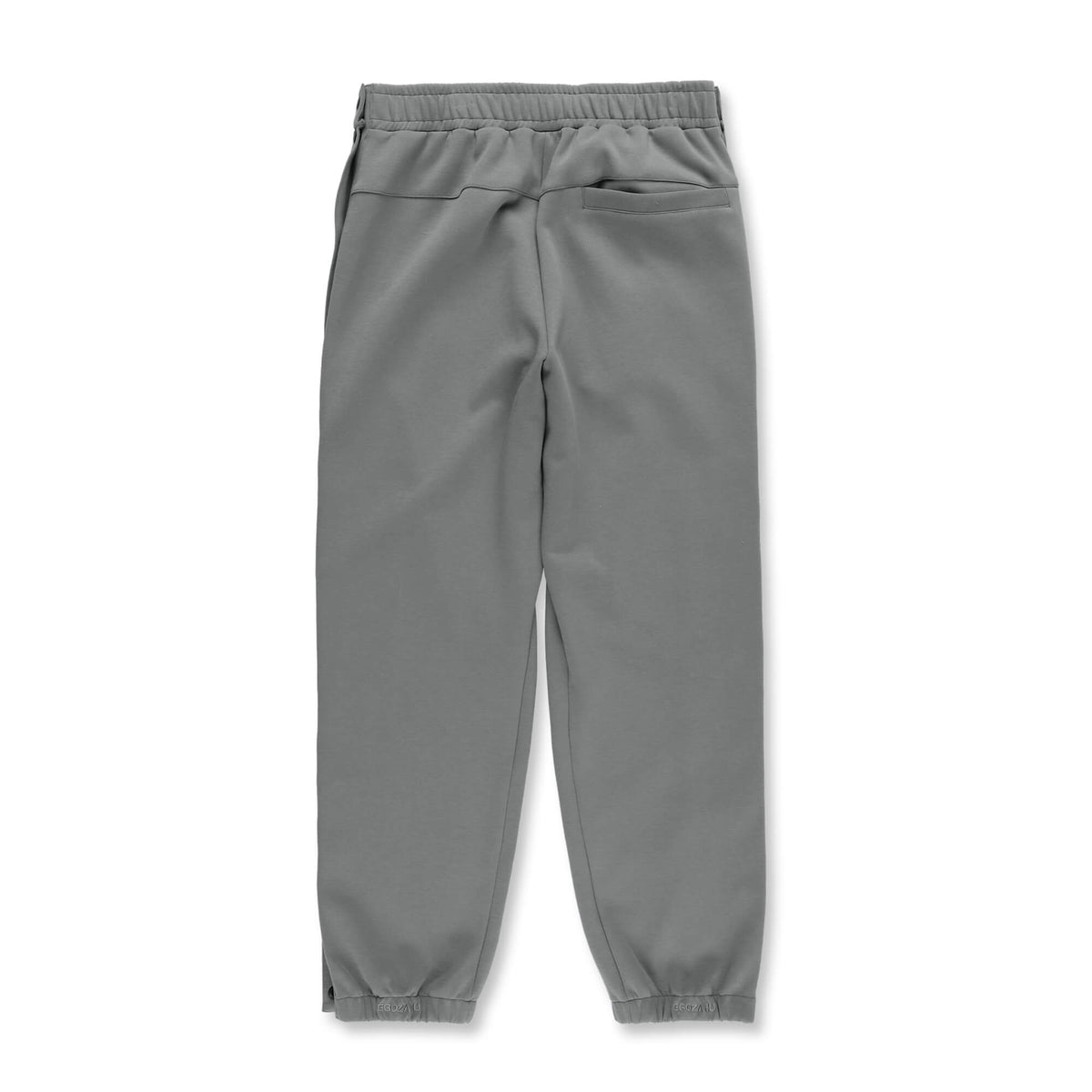 Double-faced sweatshirt Chenille patch Full open wide pants