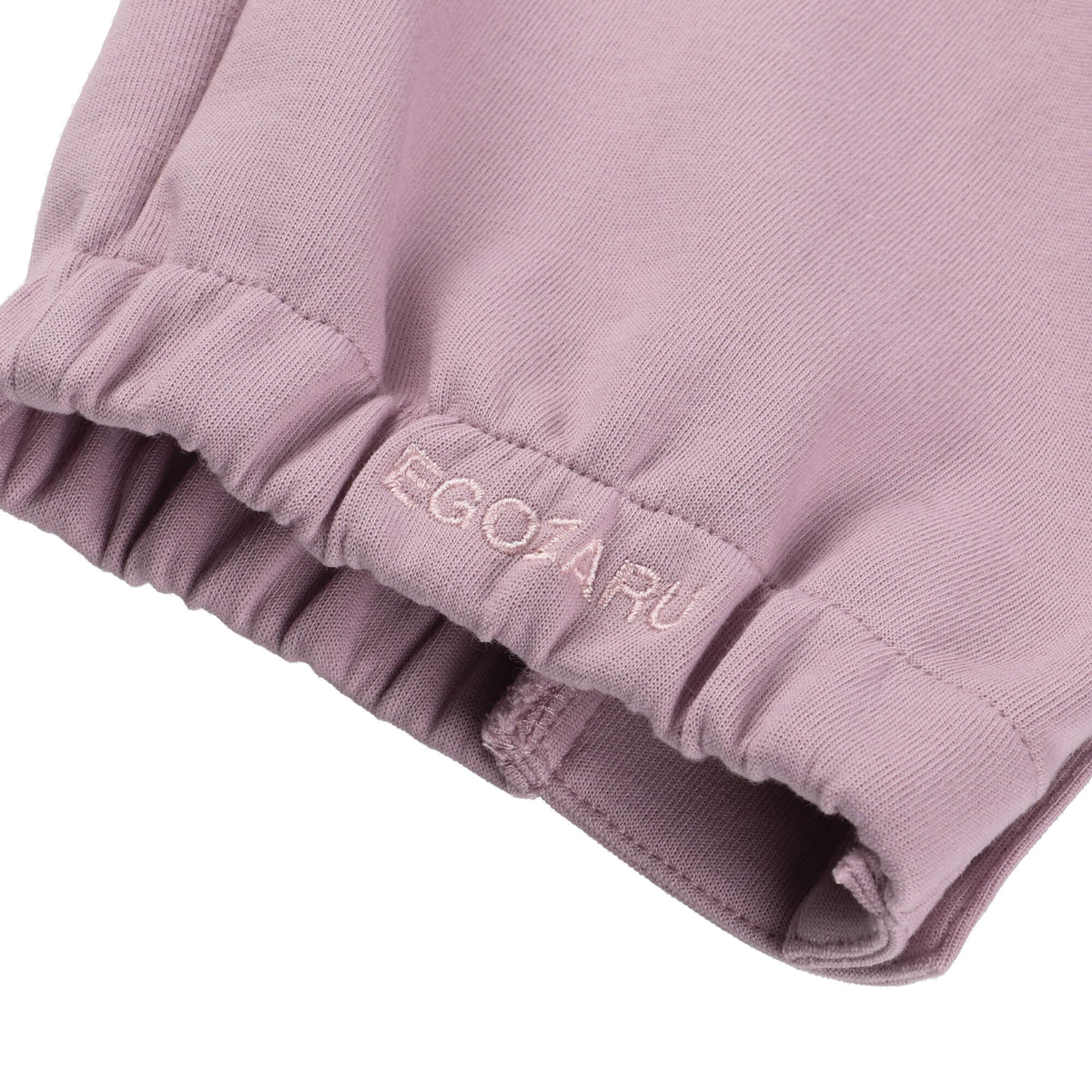 Double-faced sweatshirt Chenille patch Full open wide pants
