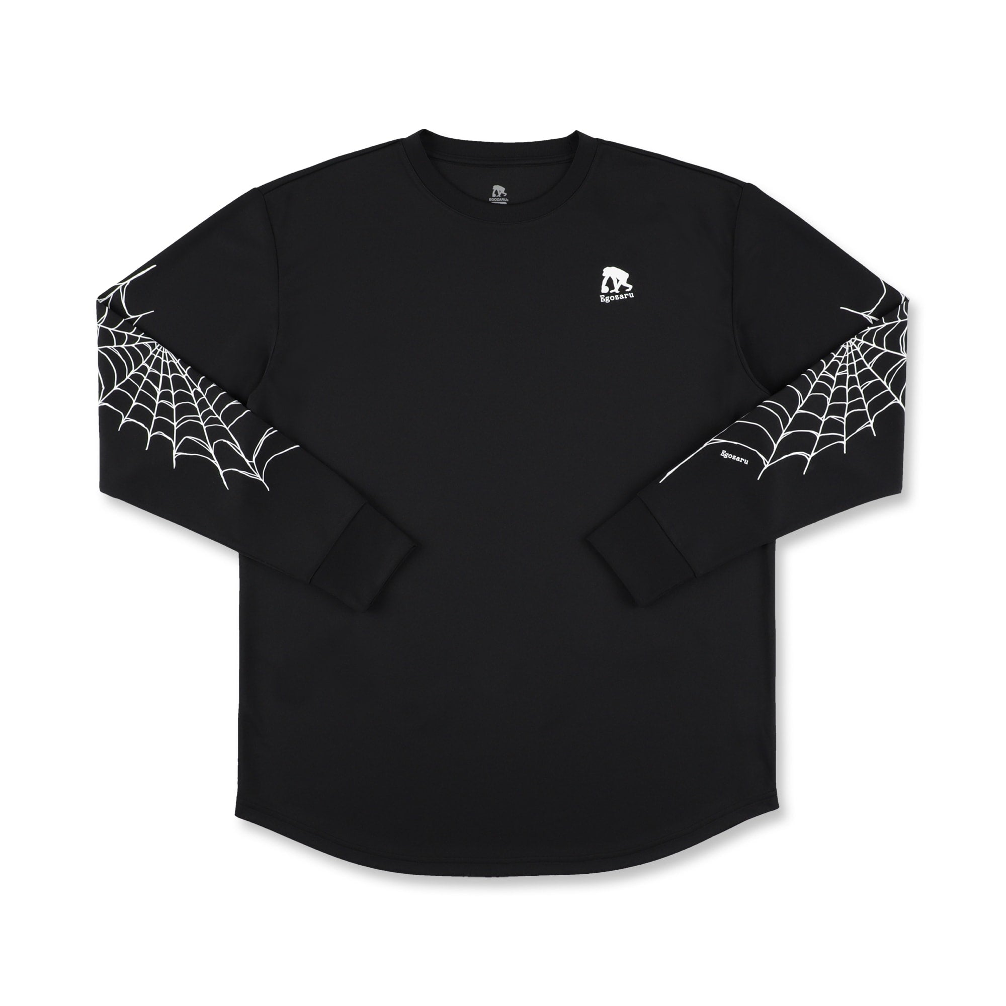 スパイダーウェブ スリーブプリント ロングスリーブTシャツ – EGOZARU