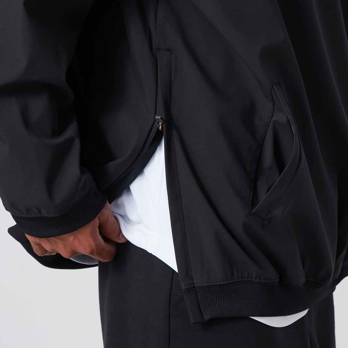V-neck jacket
