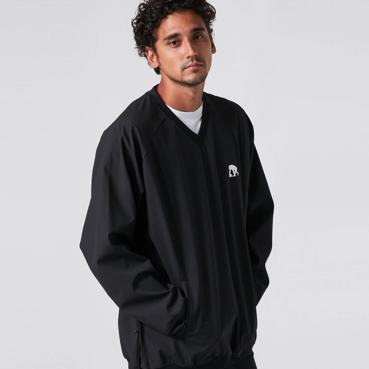 V-neck jacket