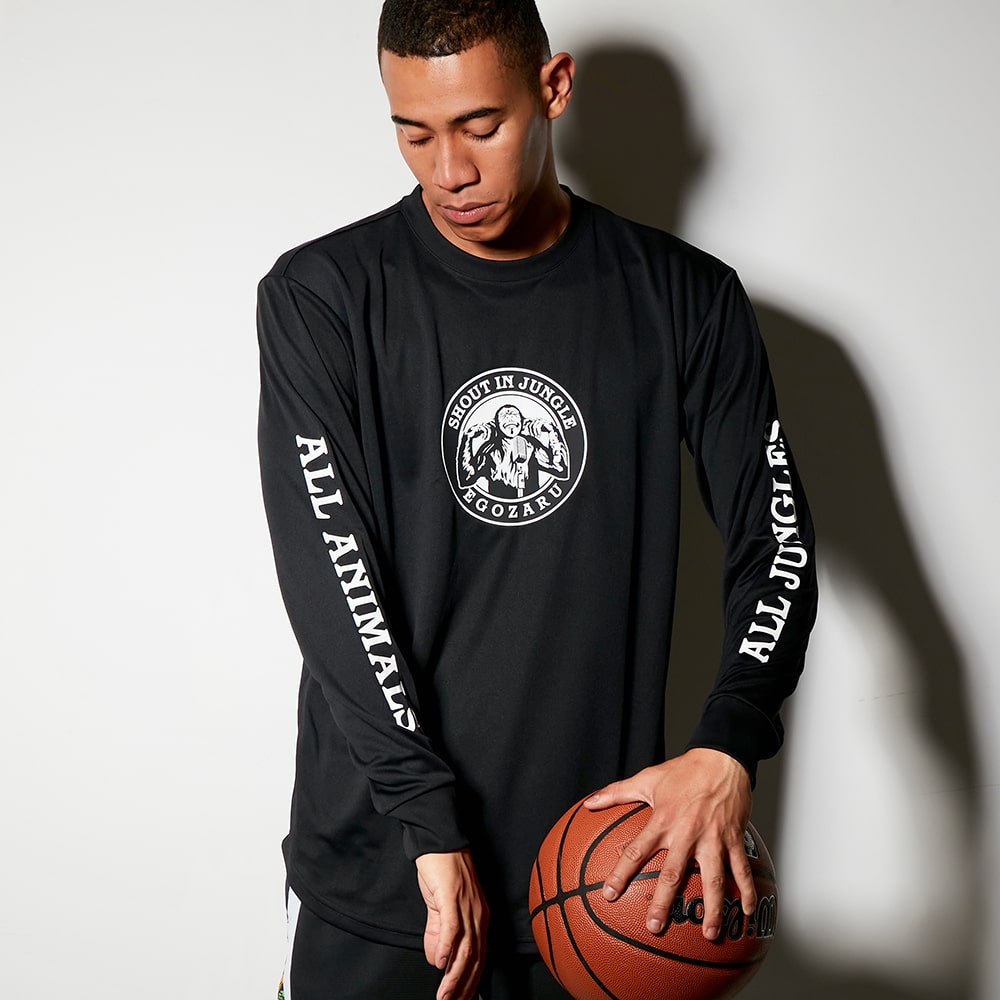 シャウト イン ジャングル ロングスリーブTシャツ