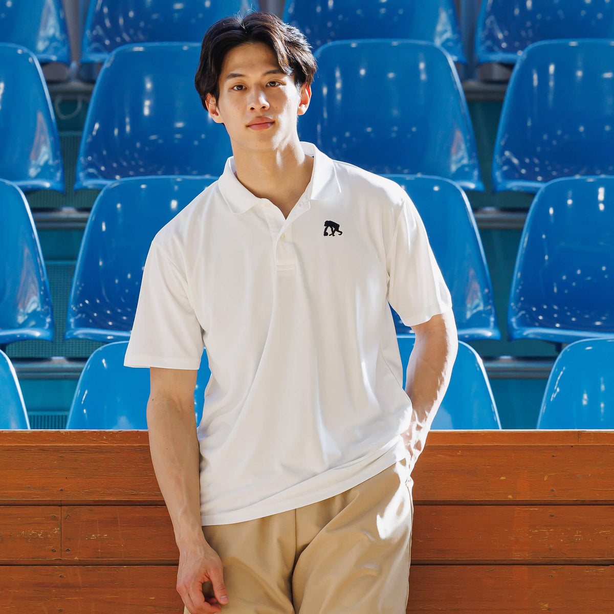 Basic logo polo shirt