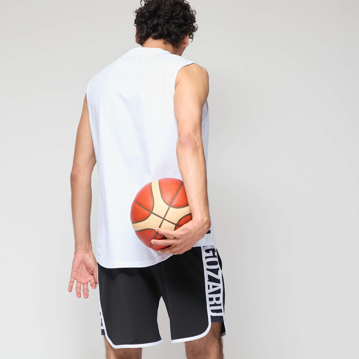 Side panel sleeveless shirt