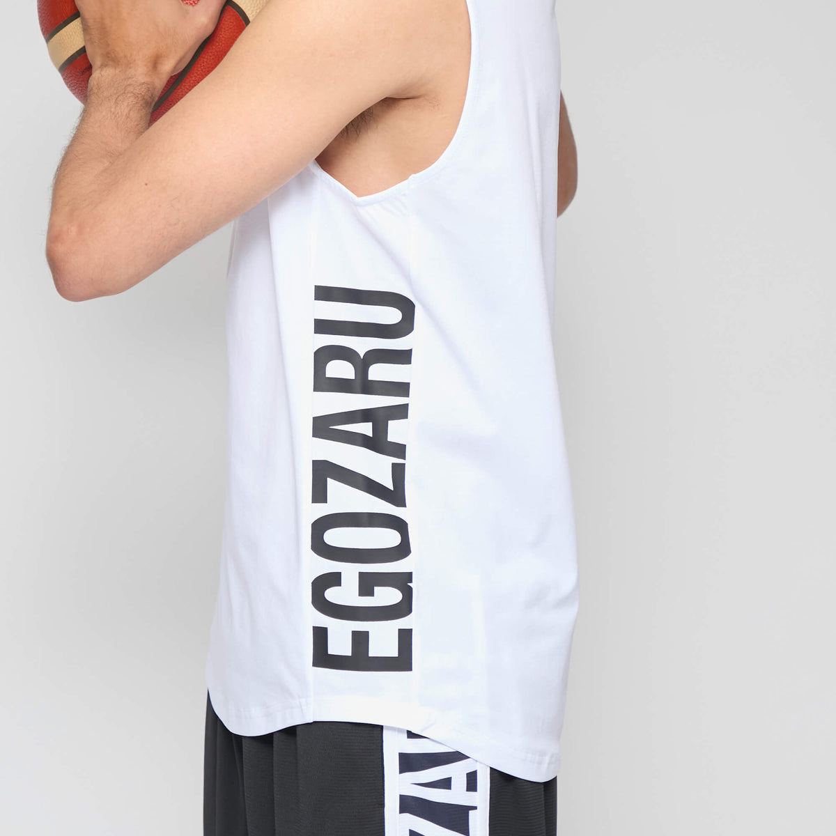 Side panel sleeveless shirt