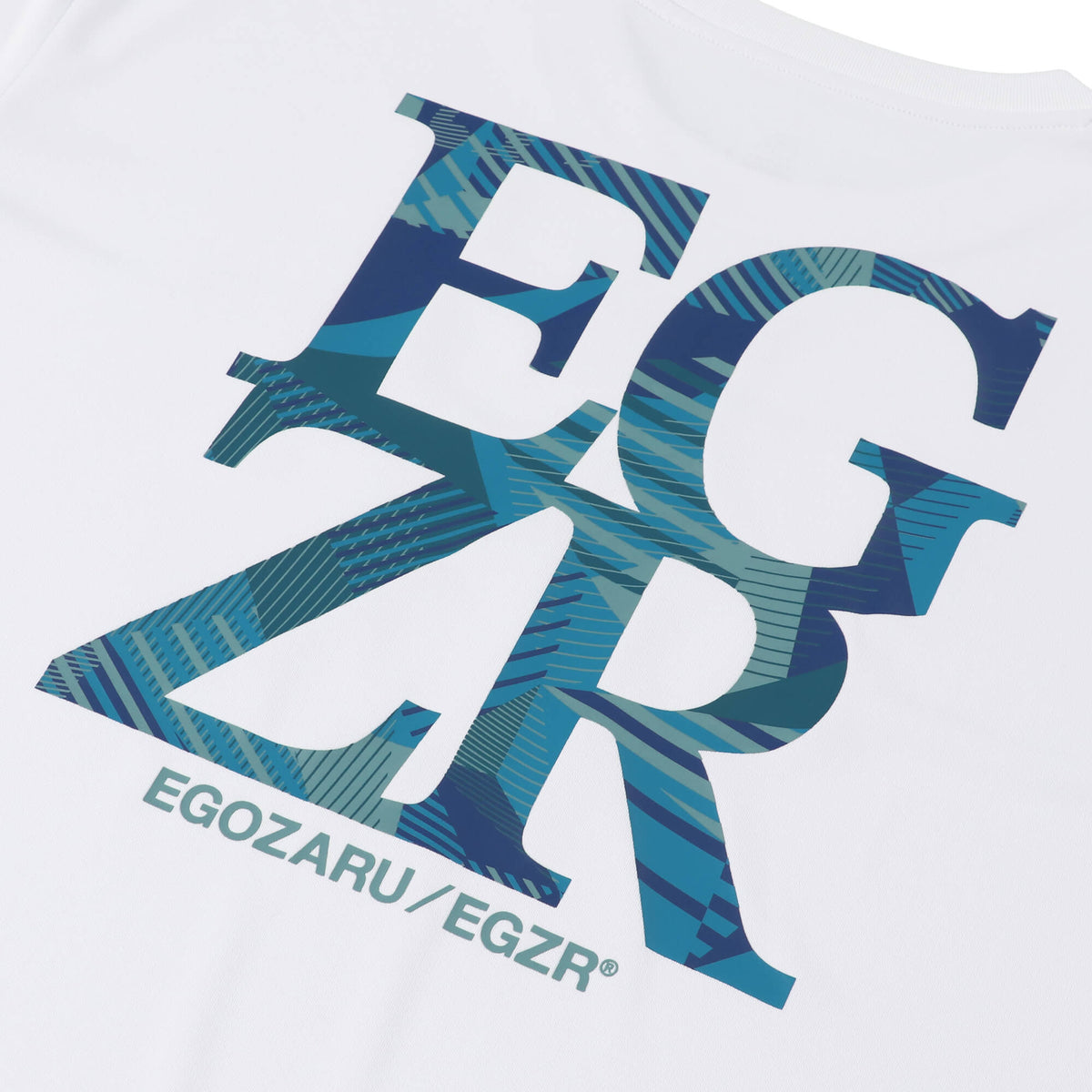 ワイドジオメトリック バックプリント Tシャツ