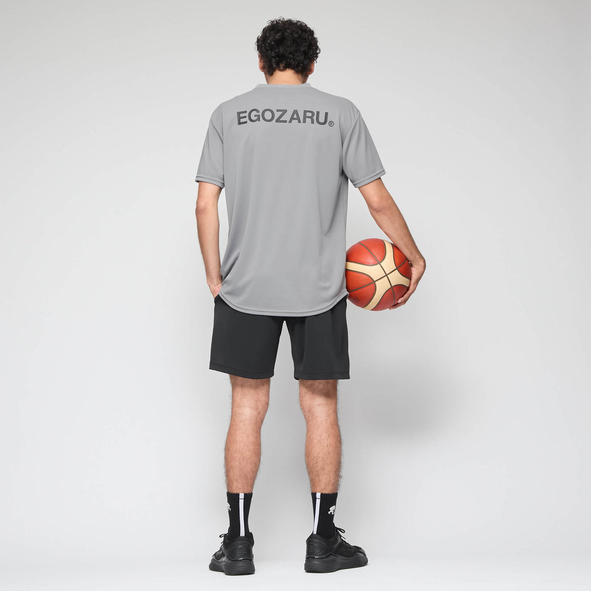 ワンポイント デュアルロゴ Tシャツ