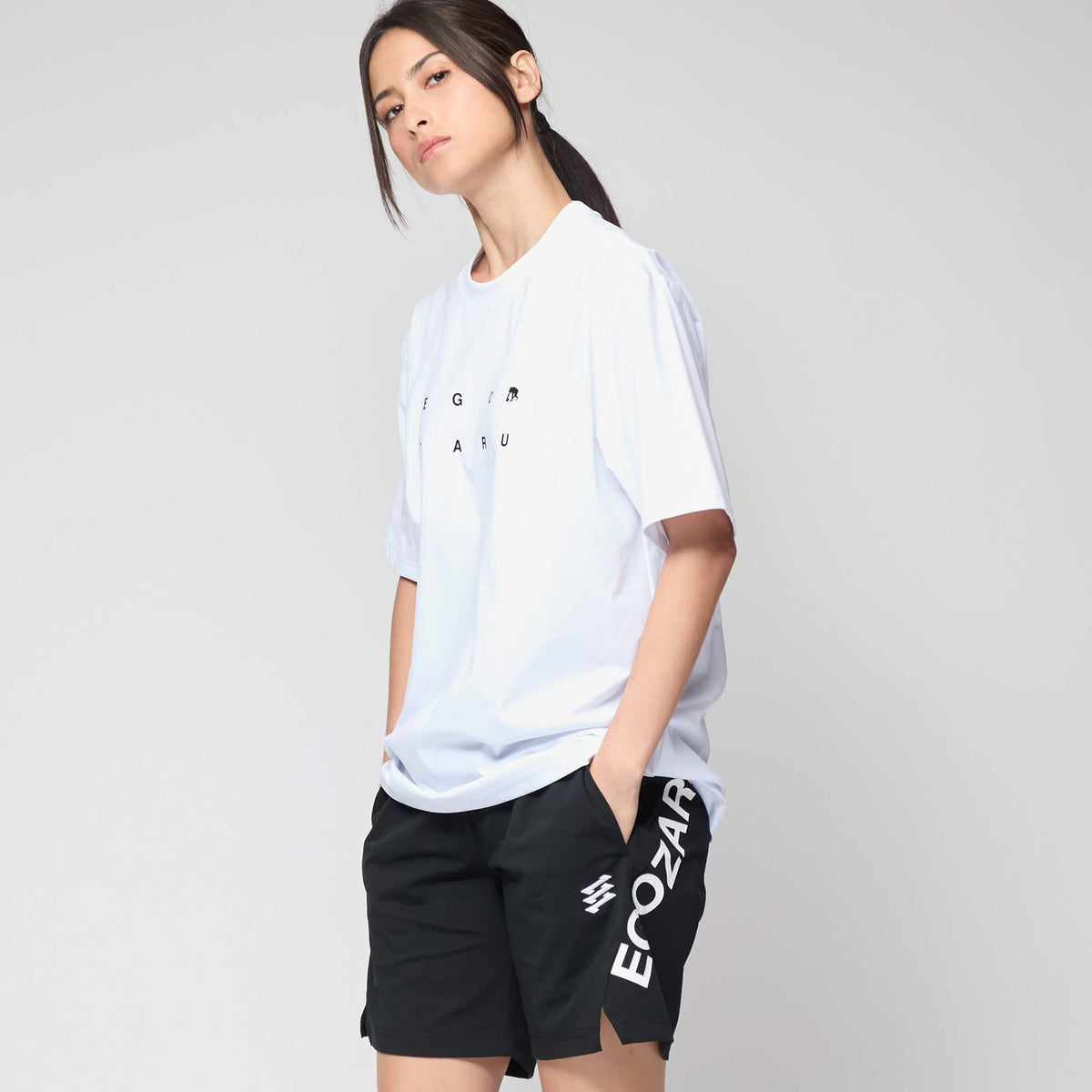BIGシルエット プレインネス Tシャツ