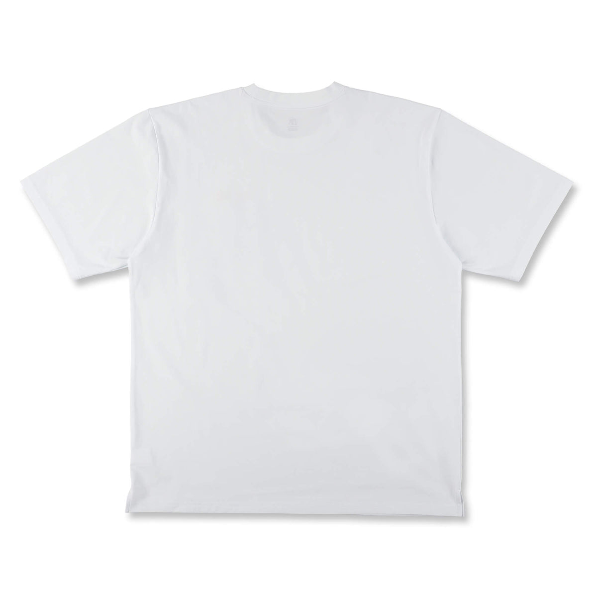 BIGシルエット カラーブロック ワンポイント Tシャツ