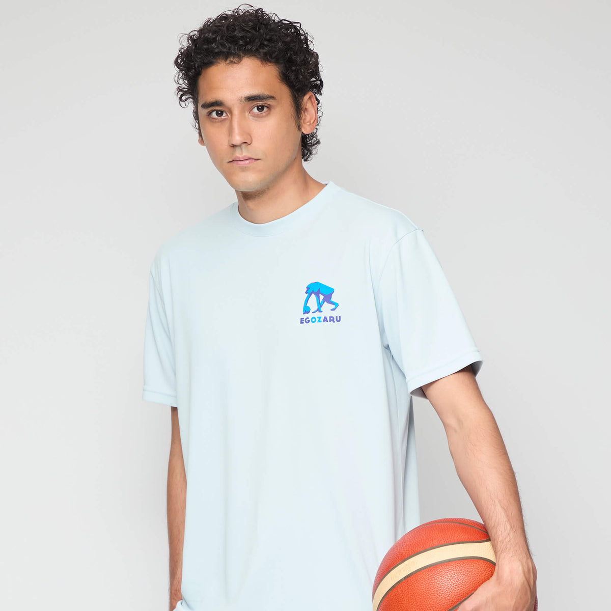 ポリゴン バックプリント Tシャツ