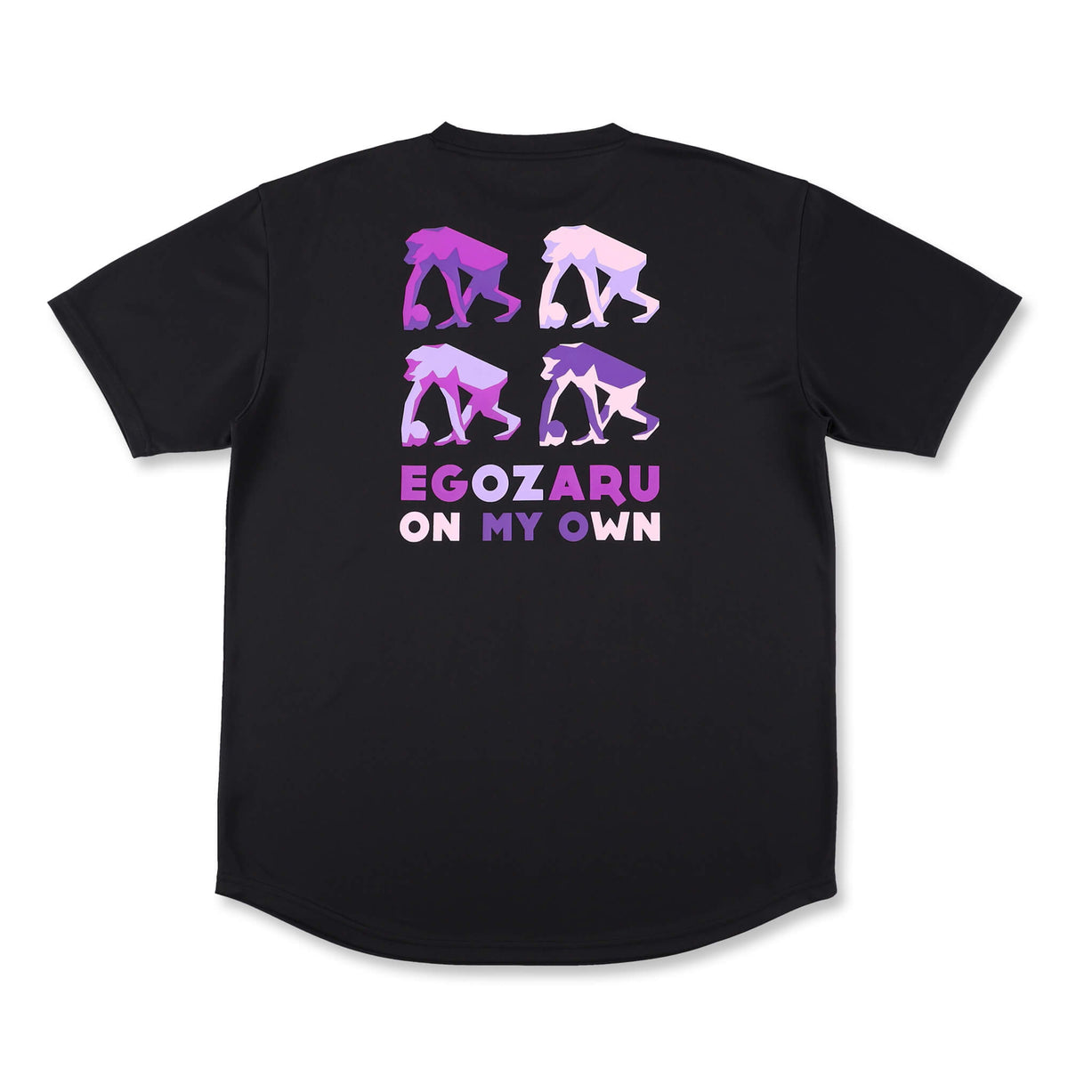 ポリゴン バックプリント Tシャツ