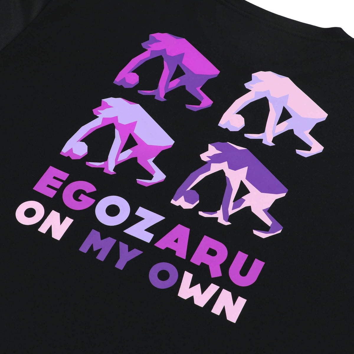 ポリゴン バックプリント Tシャツ