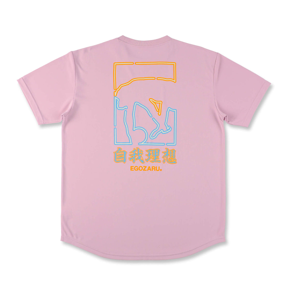 ネオン バックプリント Tシャツ