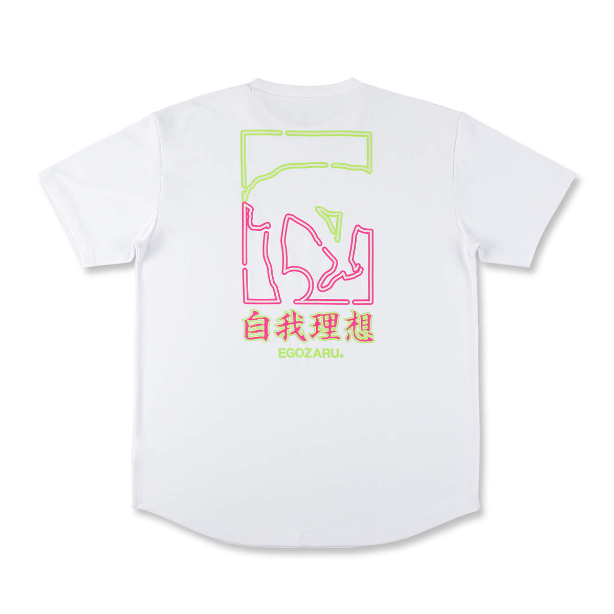 ネオン バックプリント Tシャツ