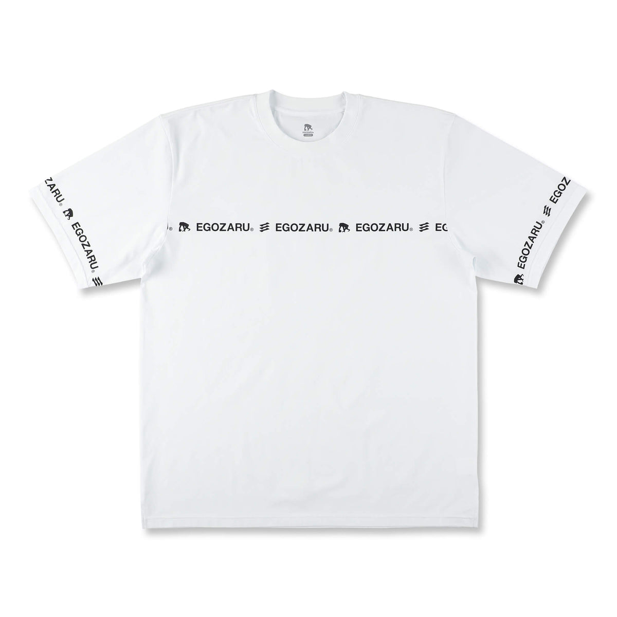 BIGシルエット ラインロゴ Tシャツ