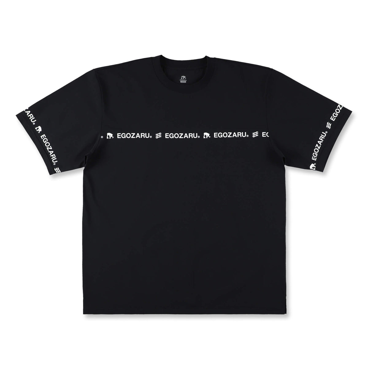 BIGシルエット ラインロゴ Tシャツ
