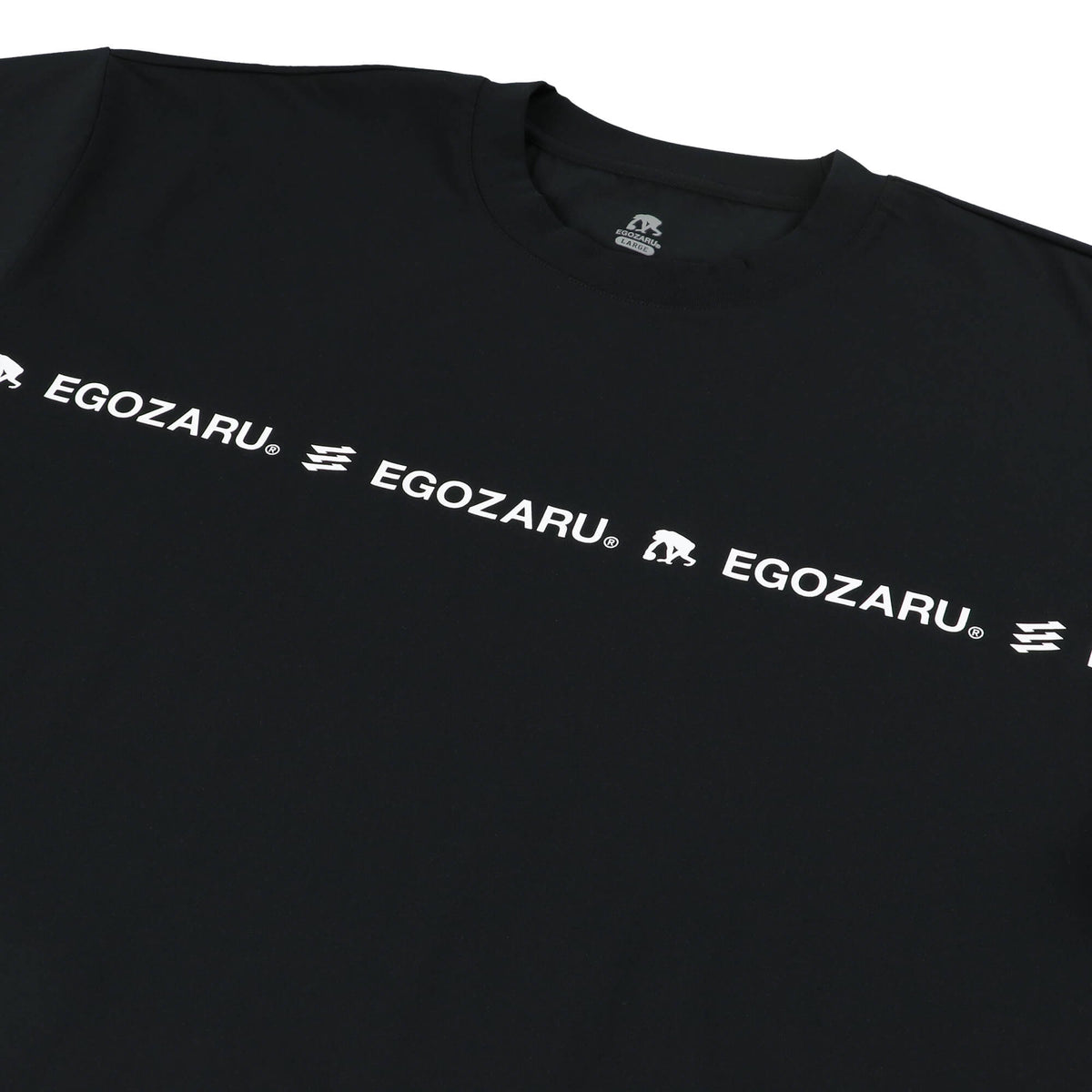 BIGシルエット ラインロゴ Tシャツ