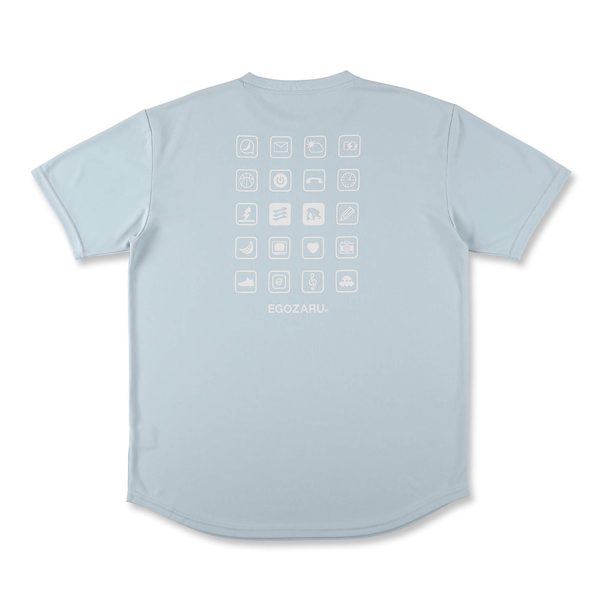 デュアルロゴ アイコン バックプリント Tシャツ
