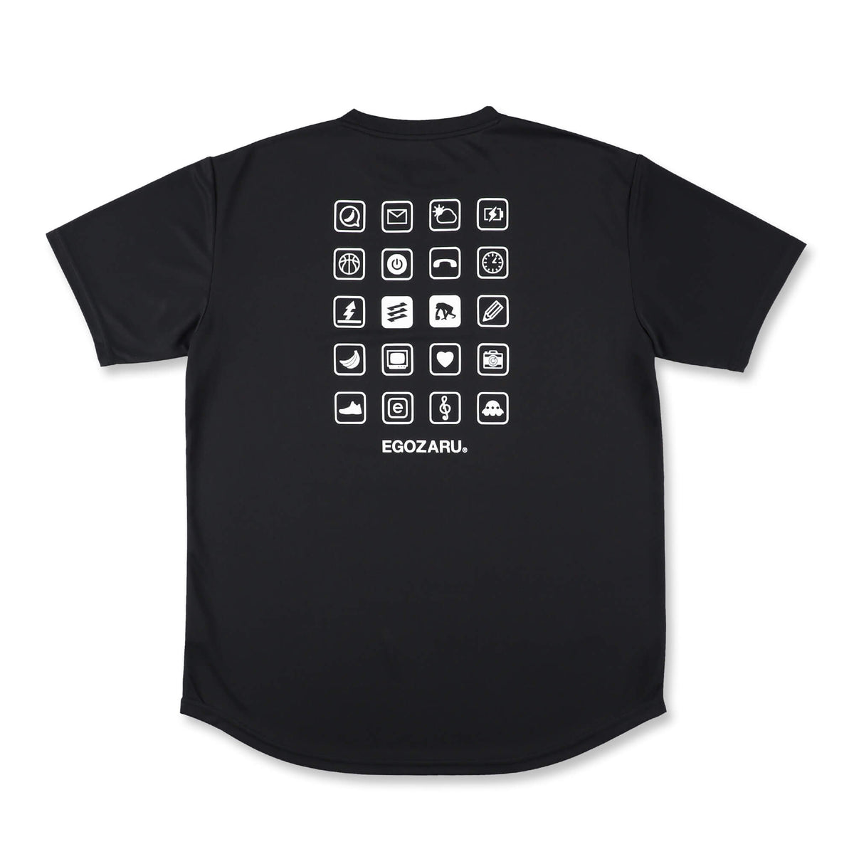 デュアルロゴ アイコン バックプリント Tシャツ