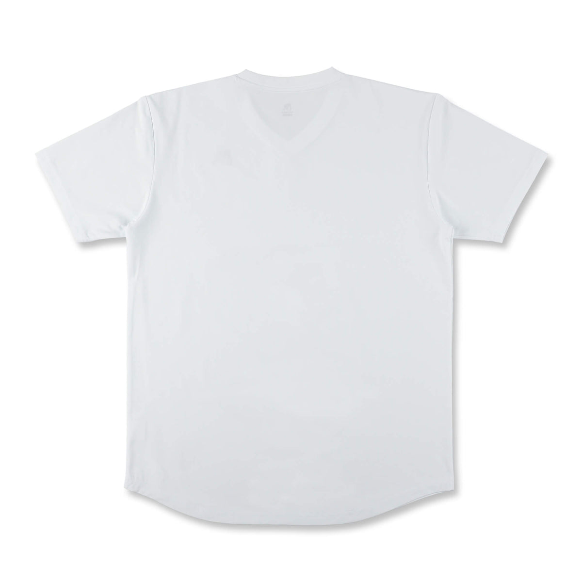 V-neck solid T-shirt