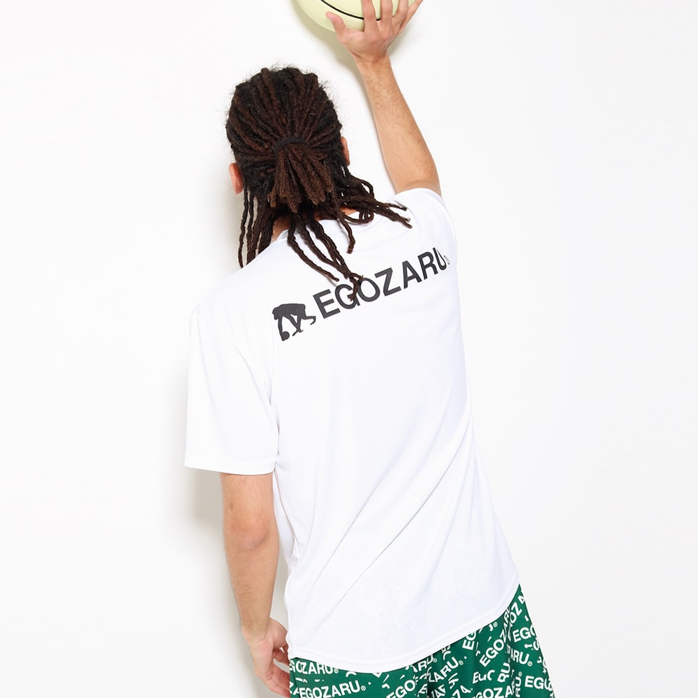 ソリッドバックプリント Tシャツ