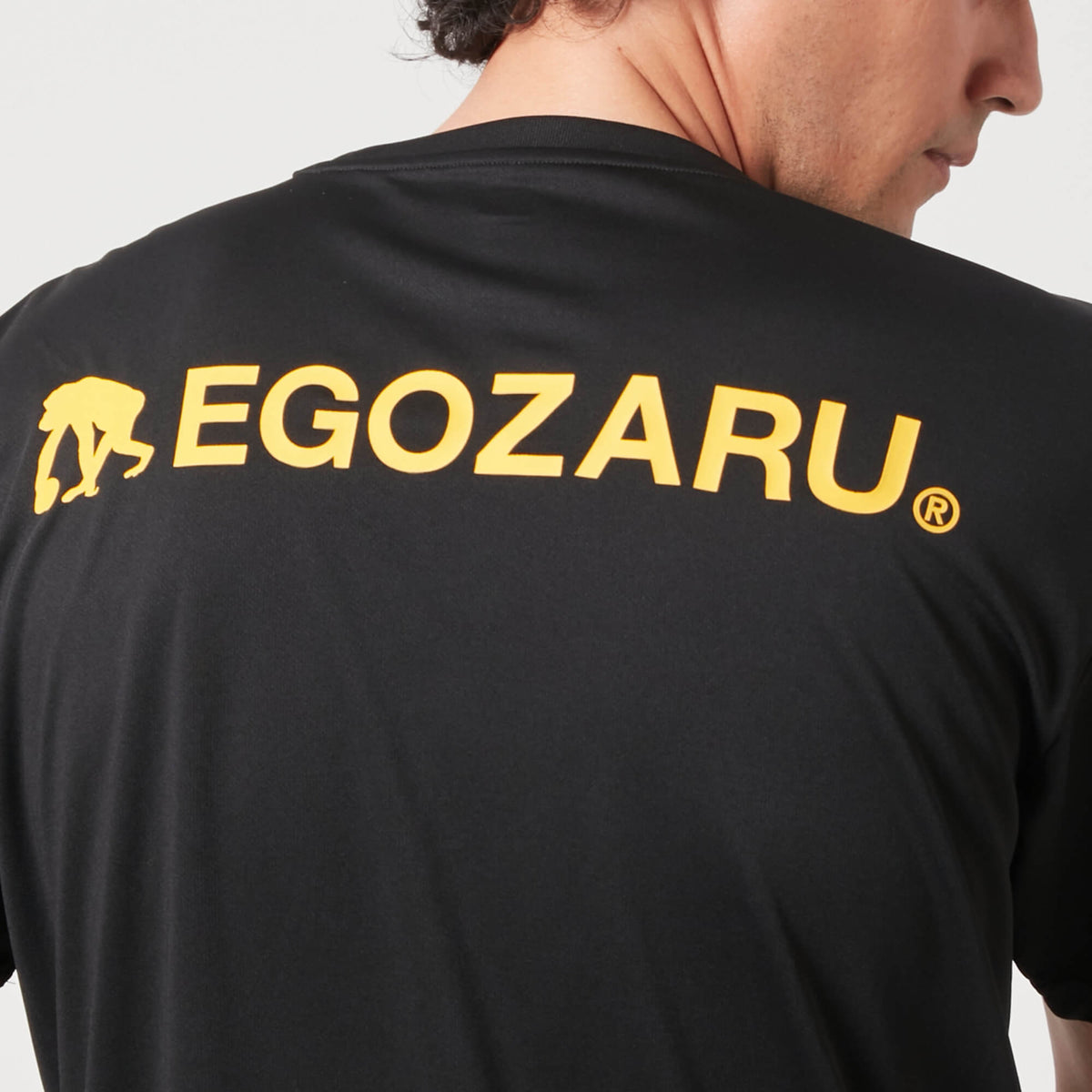 ソリッドバックプリント Tシャツ