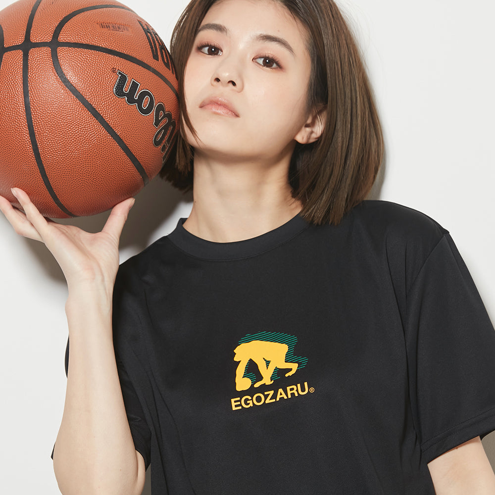 ワイドジオメトリック バックプリント Tシャツ