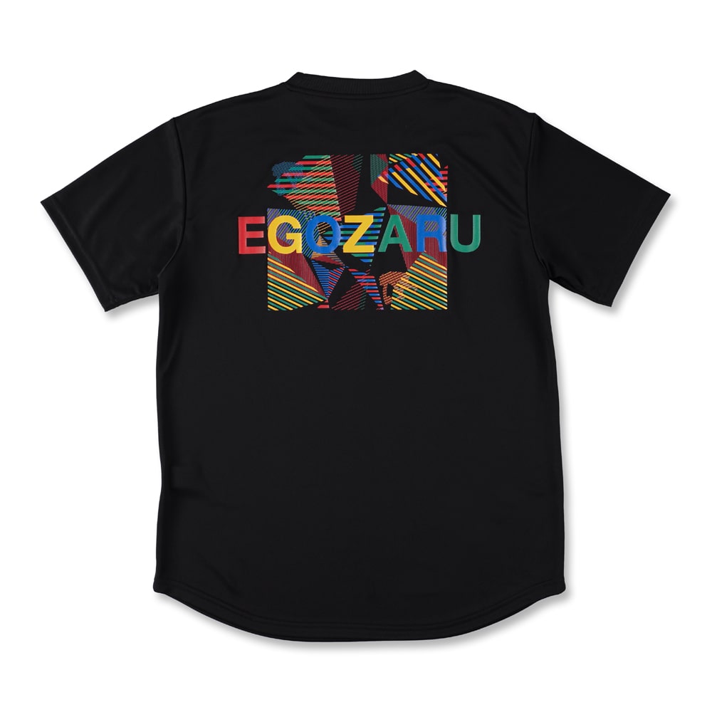 ワイドジオメトリック バックプリント Tシャツ