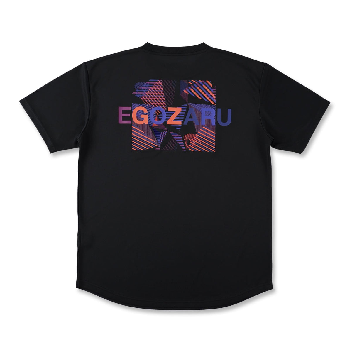 Wide Geometric Back Print T-shirt