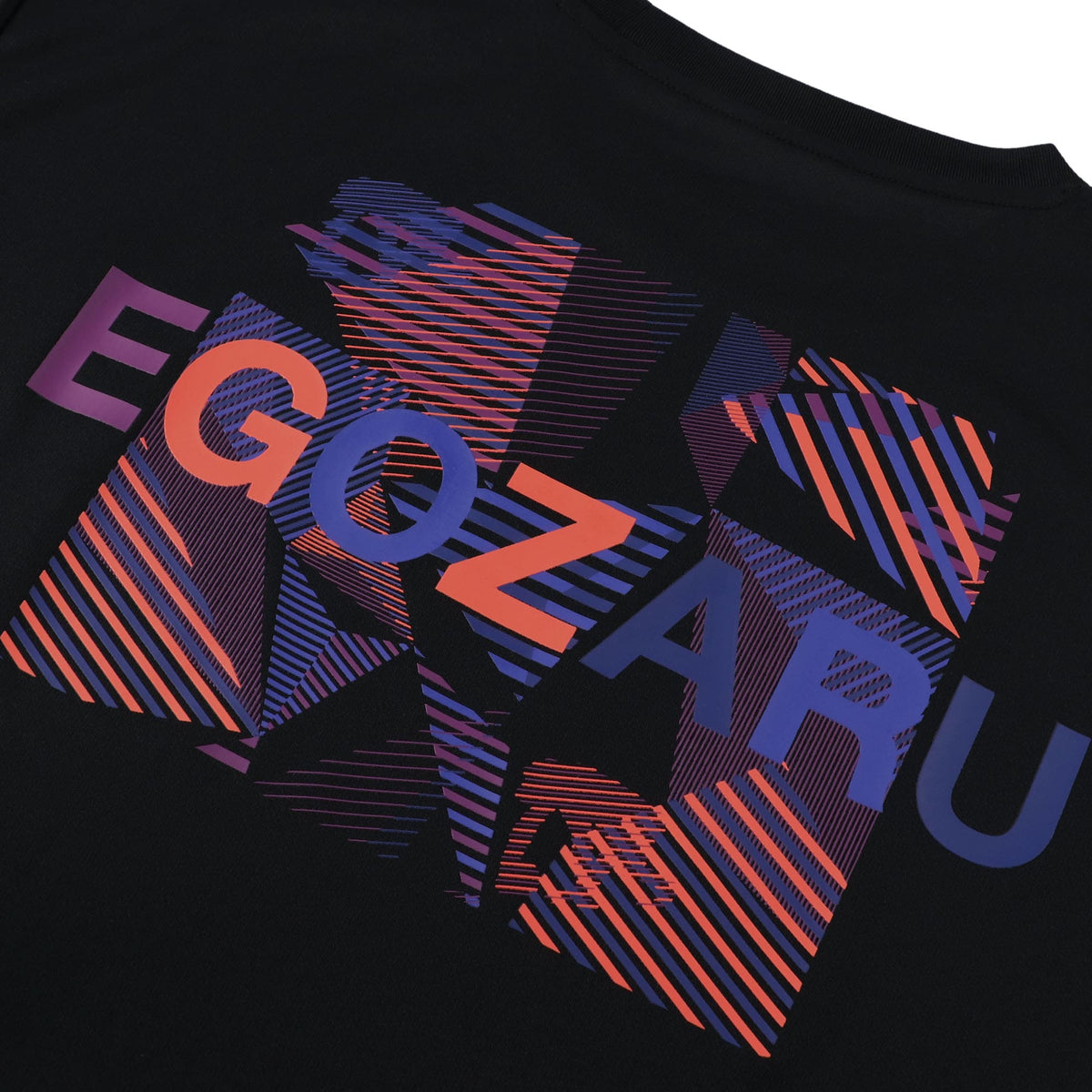 ワイドジオメトリック バックプリント Tシャツ