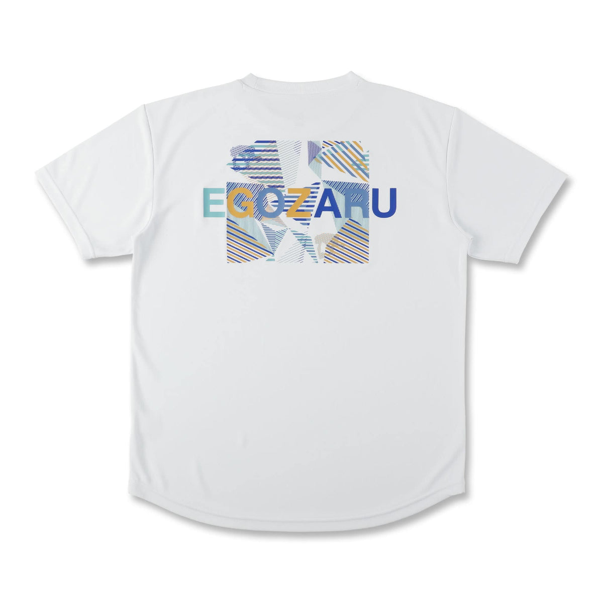 ワイドジオメトリック バックプリント Tシャツ